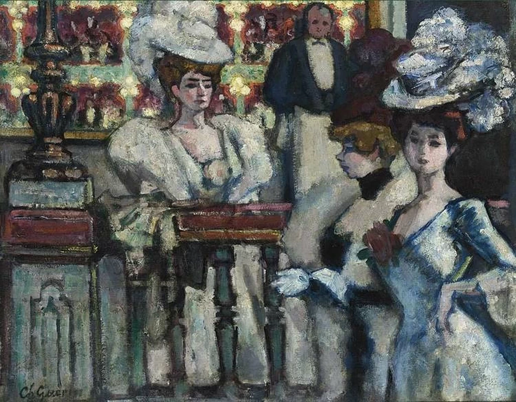 Charles Guérin - Signore al bar
